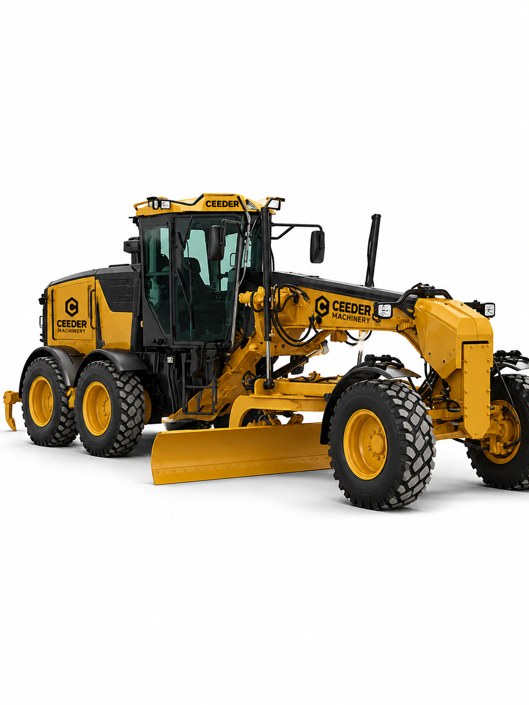 190–205 HP Heavy-Duty Motor Grader