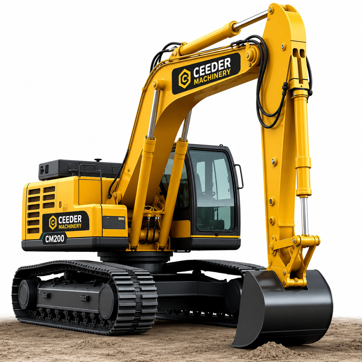 Kobelco SK200 Hydraulic Crawler Excavator