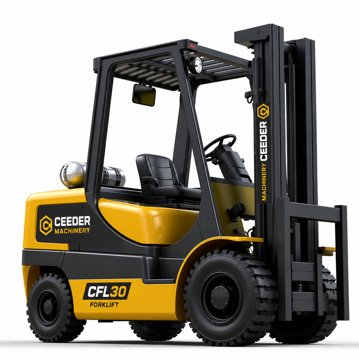 Hyster Heavy-Duty Forklift