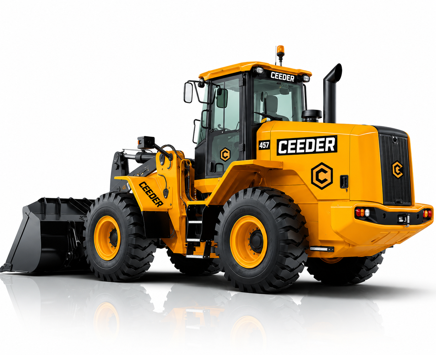 JCB 457 Heavy-Duty Wheel Loader