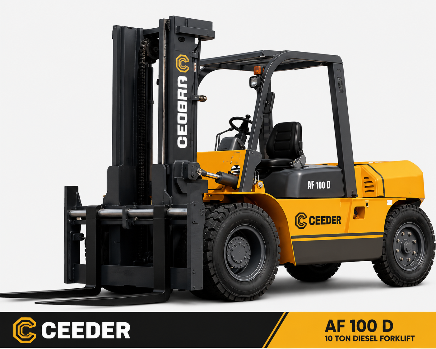 ACE AF 100D Heavy-Duty Diesel Forklift